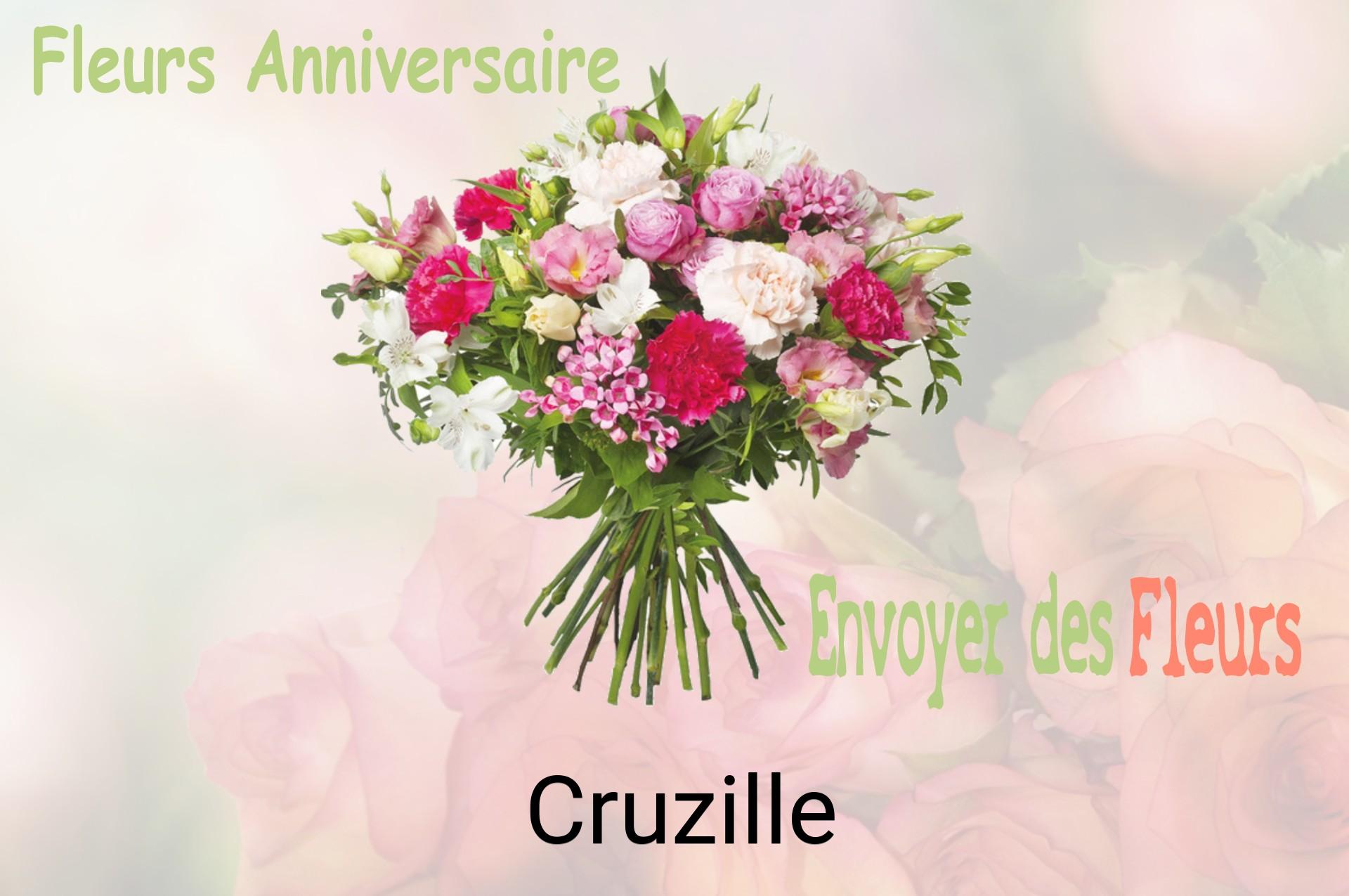 Bouquet de fleurs d’anniversaire livré à Cruzille